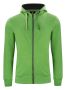 Classic Hoody Full Zip Green Melange