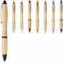 Nash bamboo ballpoint pen (blue ink) Natural