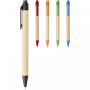 Berk recycled carton and corn plastic ballpoint pen (black ink) Green