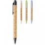 Midar cork and wheat straw ballpoint pen (black ink) Beige