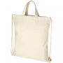 Pheebs 210 g/m² recycled drawstring bag 6L Beige