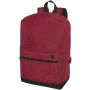 Hoss 15.6" business laptop backpack 16L Heather dark red