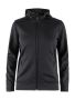 Noble Full Zip Hood W Black