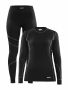 Baselayer Set W Black/Granite