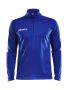 Progress Halfzip LS Tee M Club Cobolt