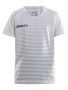 Pro Control Stripe Jersey Jr White/Silver