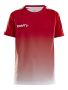 Pro Control Fade Jersey Jr Bright Red/White