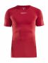 Pro Control Compression Tee Bright Red