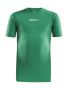 Pro Control Compression Tee Jr Team Green