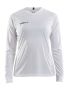 Squad Go Jersey Solid Ls W White