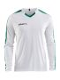 Progress Jersey Contrast LS M White/Team Green