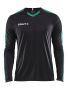 Progress Jersey Contrast LS M Black/Team Green