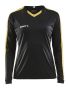 Progress Jersey Contrast LS W Black/Sweden Yellow