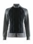 Hybrid jacket W DK GREY MELANGE-BLACK