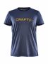 PRO Control Impact Ss Tee M Saphire/Navy