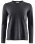 W's Wilton Merino Crew Neck Dark grey