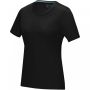 Azurite short sleeve women’s organic t-shirt Solid black