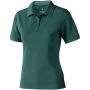 Calgary short sleeve women's polo Forest green