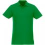 Helios short sleeve men's polo Fern green