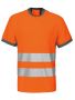 6009 T-SHIRT EN ISO 20471 CLASS 2 Orange/Grey