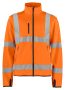 6105 SOFTSHELL JACKET, LIGHTWEIGHT EN ISO 20471 CLASS 3 Orange/Black