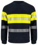 6129 SWEATSHIRT EN ISO 20471 CLASS 1 Yellow