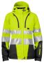 6424 PADDED JACKET WOMEN´S EN ISO 20471 CLASS 3/2 Yellow/Black