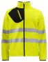 6432 SOFTSHELL JACKET EN ISO 20471 CLASS 3/2 Yellow/Black