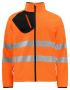 6432 SOFTSHELL JACKET EN ISO 20471 CLASS 3/2 Orange/Black
