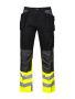 6522 WAISTPANTS EN ISO 20471 CLASS 1 Yellow/Black