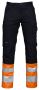6523 WAISTPANTS EN ISO 20471 CLASS 1 Orange/Black