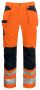 6531 WAISTPANTS EN ISO 20471 CLASS 2 Orange/Black