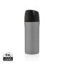 Metallic easy lock vacuum mug Grey