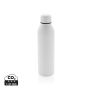 RCS Recycled stainless steel vacuum bottle 500ML White
