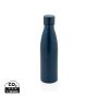 RCS Recycled stainless steel solid vacuum bottle Navy Blue