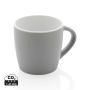 Ceramic mug with coloured inner 300ml Grey