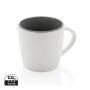 Ceramic mug with coloured inner 300ml White