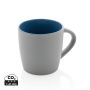 Ceramic mug with coloured inner 300ml Blue