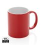 Ceramic classic mug 350ml Red