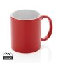 Ceramic classic mug 350ml Red