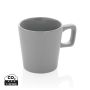 Ceramic modern coffee mug 300ml Grey