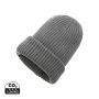 Impact AWARE™  Polylana® double knitted beanie Dark grey