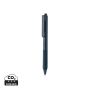 X9 solid pen with silicone grip Navy Blue