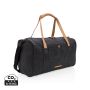 Canvas travel/weekend bag PVC free Black