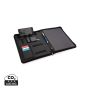 Air 5W wireless charging portfolio A4 w/ 5000 mAh powerbank grey