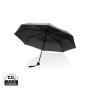 20.5" Impact AWARE™ RPET 190T mini umbrella Black