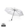 20.5" Impact AWARE™ RPET 190T mini umbrella White