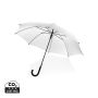 23" Impact AWARE™ RPET 190T standard auto open umbrella white