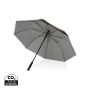 27" Impact AWARE™ RPET 190T dual colour auto open umbrella Silver