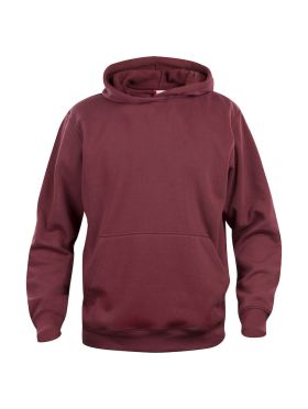 Basic Hoody Junior Burgundy